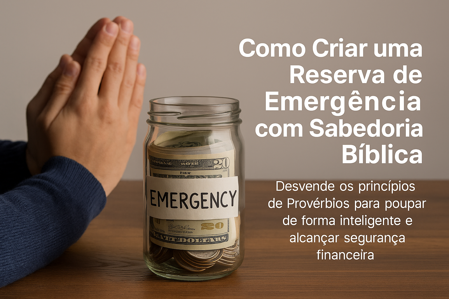 Como Criar Sua Reserva de Emergência com Sabedoria Bíblica